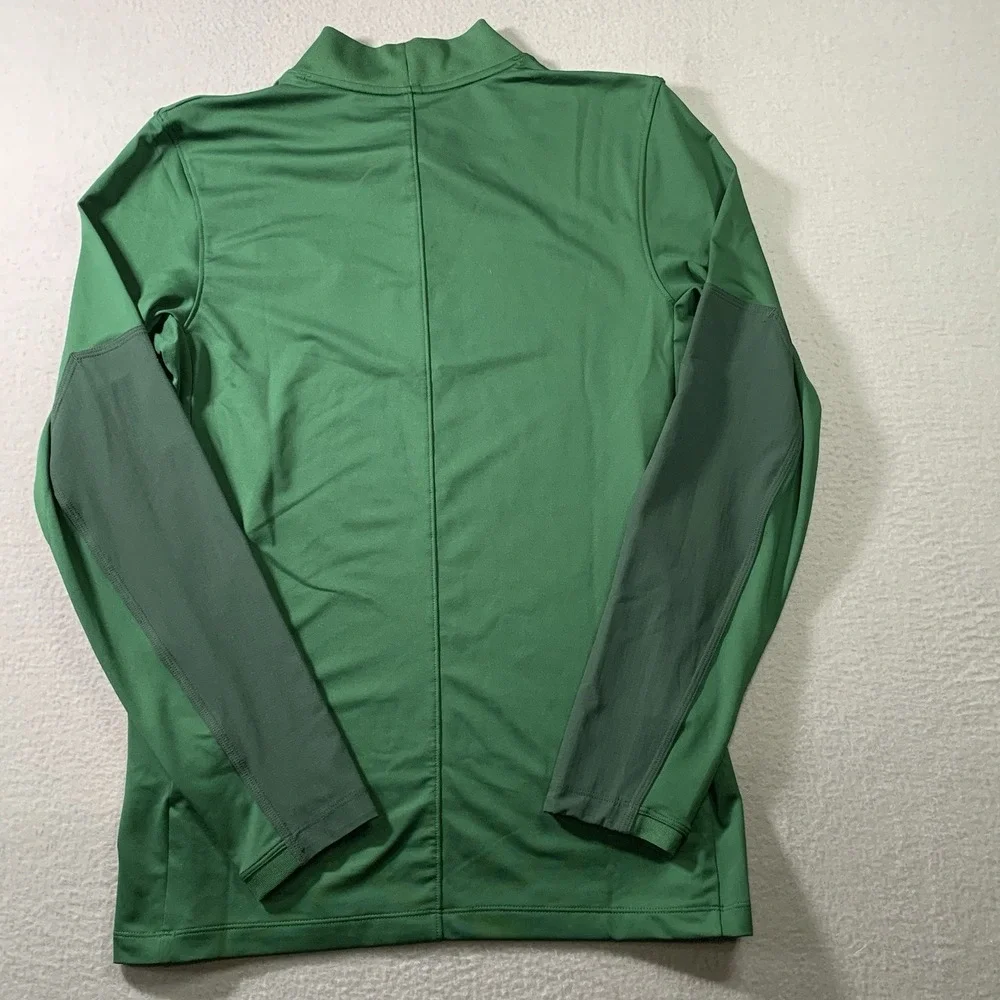 Tulane Green Wave Womens S Green NCAA Nike Dri Fit 1/4 Zip Long Sleeve Pullover